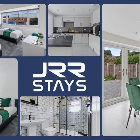 Tipton 3 Bedroom House Garden Sleeps 7 - Jrr Stays Coseley Exterior photo